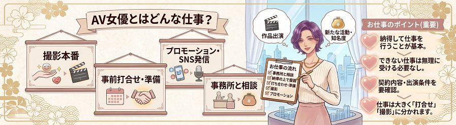 AV女優とはどんな仕事？